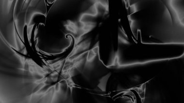 Fantezi kaotik renkli fraktal desen. Soyut Fraktal şekiller. 3D render resimde arka plan veya duvar kağıdı