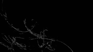 Fantezi kaotik renkli fraktal desen. Soyut Fraktal şekiller. 3D render resimde arka plan veya duvar kağıdı