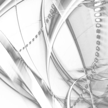 Fantezi kaotik renkli fraktal desen. Soyut Fraktal şekiller. 3D render resimde arka plan veya duvar kağıdı