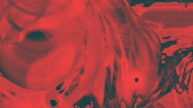 Fantezi kaotik renkli fraktal desen. Soyut Fraktal şekiller. 3D render resimde arka plan veya duvar kağıdı