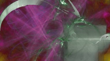 Fantezi kaotik renkli fraktal desen. Soyut Fraktal şekiller. 3D render resimde arka plan veya duvar kağıdı