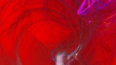 Fantezi kaotik renkli fraktal desen. Soyut Fraktal şekiller. 3D render resimde arka plan veya duvar kağıdı