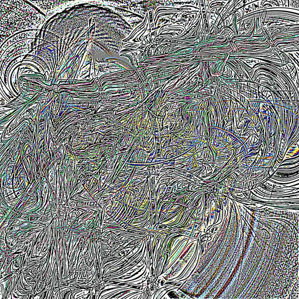 Fantasie chaotische kleurrijke fractale patroon. Abstracte fractale vormen. 3D rendering afbeelding achtergrond of behang — Stockfoto