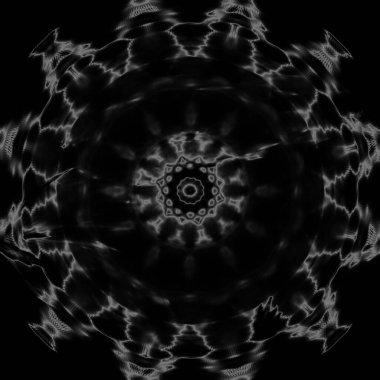 Fantezi kaotik renkli fraktal desen. Soyut Fraktal şekiller. 3D render resimde arka plan veya duvar kağıdı