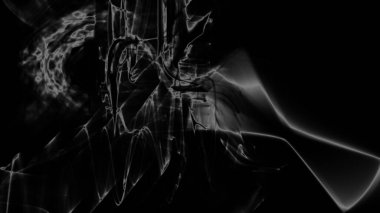 Fantezi kaotik renkli fraktal desen. Soyut Fraktal şekiller. 3D render resimde arka plan veya duvar kağıdı