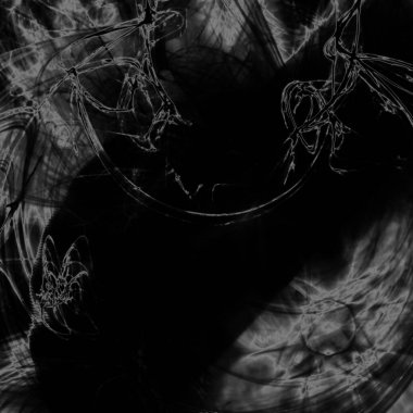 Fantezi kaotik renkli fraktal desen. Soyut Fraktal şekiller. 3D render resimde arka plan veya duvar kağıdı