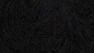 Fantezi kaotik renkli fraktal desen. Soyut Fraktal şekiller. 3D render resimde arka plan veya duvar kağıdı