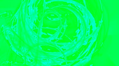 Fantezi kaotik renkli fraktal desen. Soyut Fraktal şekiller. 3D render resimde arka plan veya duvar kağıdı