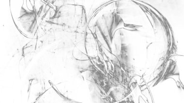 Fantezi kaotik renkli fraktal desen. Soyut Fraktal şekiller. 3D render resimde arka plan veya duvar kağıdı