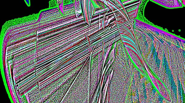 Fantasie chaotische kleurrijke fractale patroon. Abstracte fractale vormen. 3D rendering afbeelding achtergrond of behang — Stockfoto