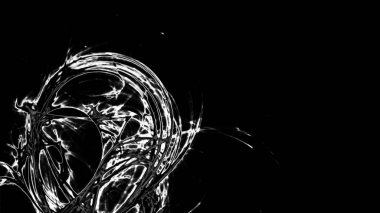 Fantezi kaotik renkli fraktal desen. Soyut Fraktal şekiller. 3D render resimde arka plan veya duvar kağıdı