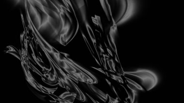 Fantezi kaotik renkli fraktal desen. Soyut Fraktal şekiller. 3D render resimde arka plan veya duvar kağıdı