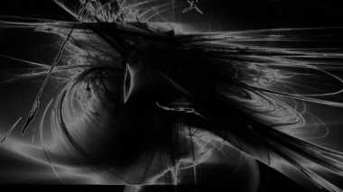 Fantezi kaotik renkli fraktal desen. Soyut Fraktal şekiller. 3D render resimde arka plan veya duvar kağıdı