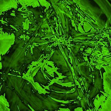 Fantezi kaotik renkli fraktal desen. Soyut Fraktal şekiller. 3D render resimde arka plan veya duvar kağıdı