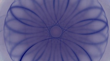 Fantezi kaotik renkli fraktal desen. Soyut Fraktal şekiller. 3D render resimde arka plan veya duvar kağıdı