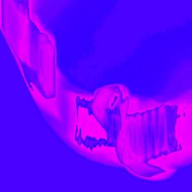 Fantezi kaotik renkli fraktal desen. Soyut Fraktal şekiller. 3D render resimde arka plan veya duvar kağıdı