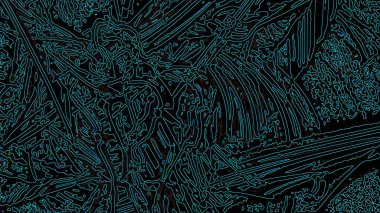 Fantezi kaotik renkli fraktal desen. Soyut Fraktal şekiller. 3D render resimde arka plan veya duvar kağıdı