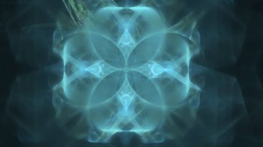 Fantezi kaotik renkli fraktal desen. Soyut Fraktal şekiller. 3D render resimde arka plan veya duvar kağıdı