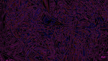 Fantezi kaotik renkli fraktal desen. Soyut Fraktal şekiller. 3D render resimde arka plan veya duvar kağıdı