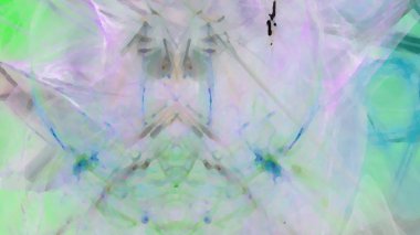 Fantezi kaotik renkli fraktal desen. Soyut Fraktal şekiller. 3D render resimde arka plan veya duvar kağıdı