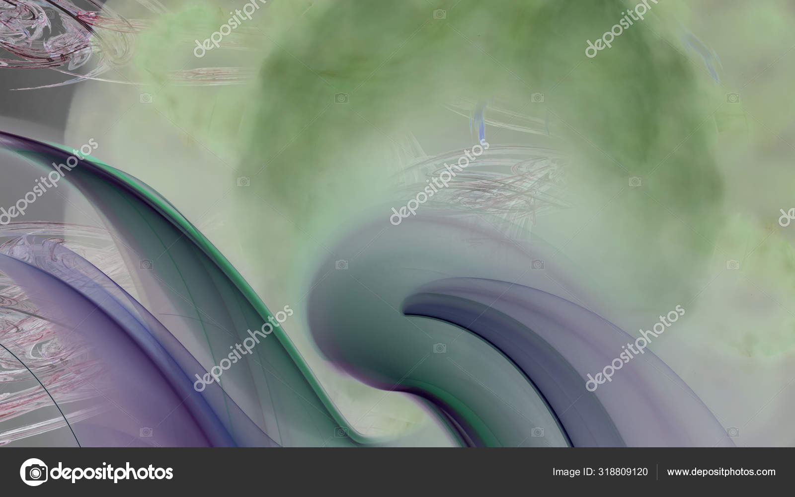 幻想中混乱的五颜六色的分形图案 抽象分形形状 3d 渲染插图背景或壁纸 图库照片 C Dukenod