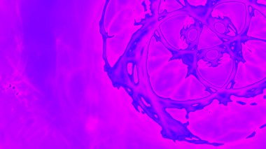 Fantezi kaotik renkli fraktal desen. Soyut Fraktal şekiller. 3D render resimde arka plan veya duvar kağıdı