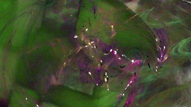 Fantezi kaotik renkli fraktal desen. Soyut Fraktal şekiller. 3D render resimde arka plan veya duvar kağıdı