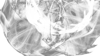 Fantezi kaotik renkli fraktal desen. Soyut Fraktal şekiller. 3D render resimde arka plan veya duvar kağıdı