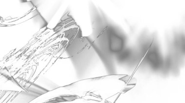 Fantezi kaotik renkli fraktal desen. Soyut Fraktal şekiller. 3D render resimde arka plan veya duvar kağıdı