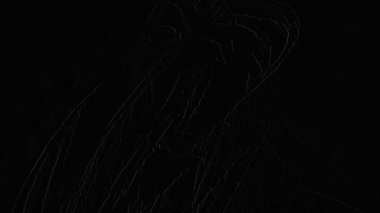 Fantezi kaotik renkli fraktal desen. Soyut Fraktal şekiller. 3D render resimde arka plan veya duvar kağıdı