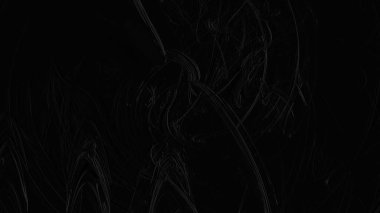 Fantezi kaotik renkli fraktal desen. Soyut Fraktal şekiller. 3D render resimde arka plan veya duvar kağıdı