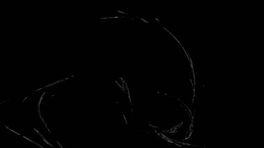 Fantezi kaotik renkli fraktal desen. Soyut Fraktal şekiller. 3D render resimde arka plan veya duvar kağıdı