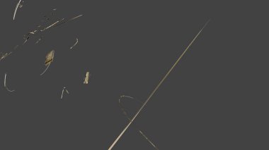 Fantezi kaotik renkli fraktal desen. Soyut Fraktal şekiller. 3D render resimde arka plan veya duvar kağıdı