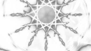 Fantezi kaotik renkli fraktal desen. Soyut Fraktal şekiller. 3D render resimde arka plan veya duvar kağıdı