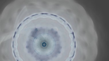 Fantezi kaotik renkli fraktal desen. Soyut Fraktal şekiller. 3D render resimde arka plan veya duvar kağıdı