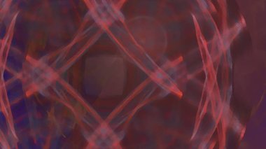 Fantezi kaotik renkli fraktal desen. Soyut Fraktal şekiller. 3D render resimde arka plan veya duvar kağıdı