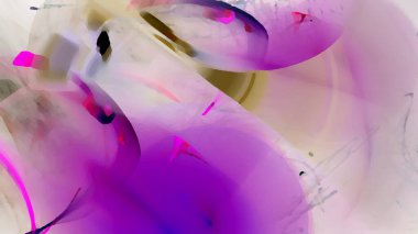 Fantezi kaotik renkli fraktal desen. Soyut Fraktal şekiller. 3D render resimde arka plan veya duvar kağıdı