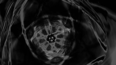 Fantezi kaotik renkli fraktal desen. Soyut Fraktal şekiller. 3D render resimde arka plan veya duvar kağıdı