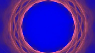 Fantezi kaotik renkli fraktal desen. Soyut Fraktal şekiller. 3D render resimde arka plan veya duvar kağıdı