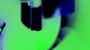 Fantezi kaotik renkli fraktal desen. Soyut Fraktal şekiller. 3D render resimde arka plan veya duvar kağıdı