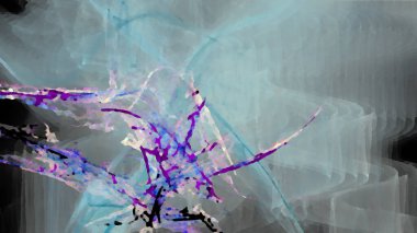 Fantezi kaotik renkli fraktal desen. Soyut Fraktal şekiller. 3D render resimde arka plan veya duvar kağıdı