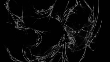 Fantezi kaotik renkli fraktal desen. Soyut Fraktal şekiller. 3D render resimde arka plan veya duvar kağıdı