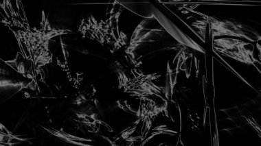 Fantezi kaotik renkli fraktal desen. Soyut Fraktal şekiller. 3D render resimde arka plan veya duvar kağıdı