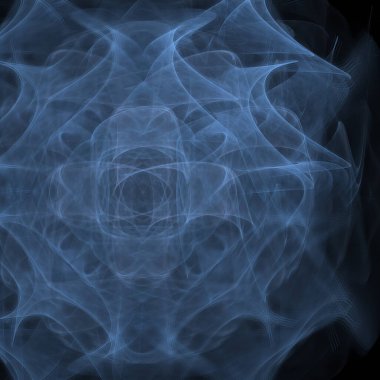 Fantezi kaotik renkli fraktal desen. Soyut Fraktal şekiller. 3D render resimde arka plan veya duvar kağıdı