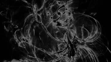 Fantezi kaotik renkli fraktal desen. Soyut Fraktal şekiller. 3D render resimde arka plan veya duvar kağıdı