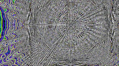 Fantezi kaotik renkli fraktal desen. Soyut Fraktal şekiller. 3D render resimde arka plan veya duvar kağıdı