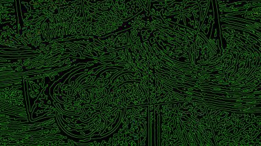 Fantezi kaotik renkli fraktal desen. Soyut Fraktal şekiller. 3D render resimde arka plan veya duvar kağıdı