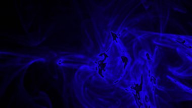 Fantezi kaotik renkli fraktal desen. Soyut Fraktal şekiller. 3D render resimde arka plan veya duvar kağıdı