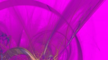 Fantezi kaotik renkli fraktal desen. Soyut Fraktal şekiller. 3D render resimde arka plan veya duvar kağıdı