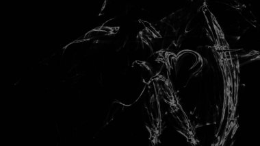 Fantezi kaotik renkli fraktal desen. Soyut Fraktal şekiller. 3D render resimde arka plan veya duvar kağıdı